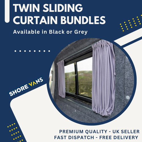 Transit custom curtains twin - custom,