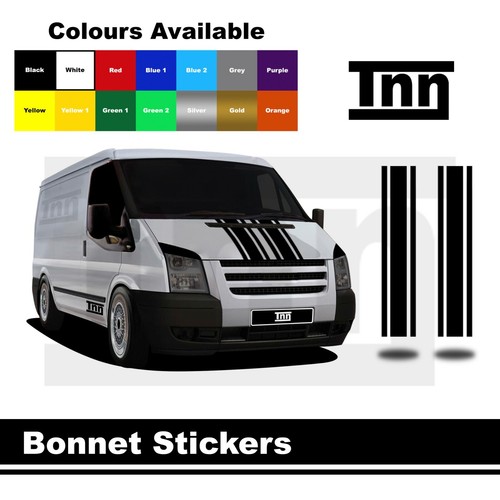 Bonnet stripe stickers - stripe,