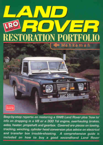 Land rover restoration - rover, manual