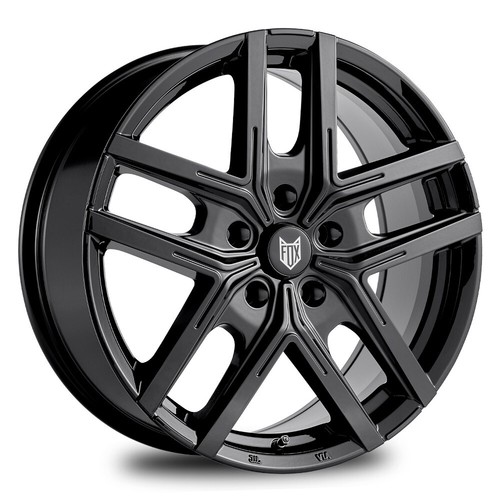 Black fox wx5 alloy wheels - 18",