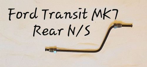 Rear left side brake pipe - side,