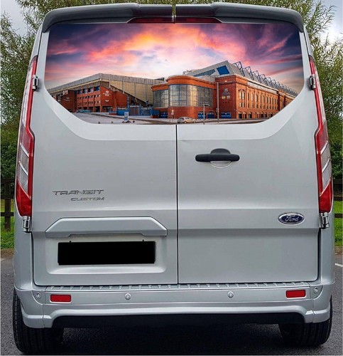 Tailgate wrap for ford transit - ford,