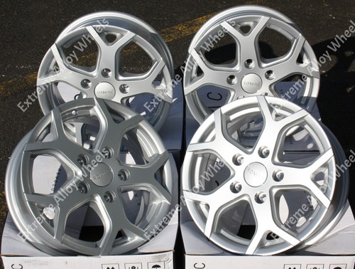 Silver cobra alloy wheels - 16",