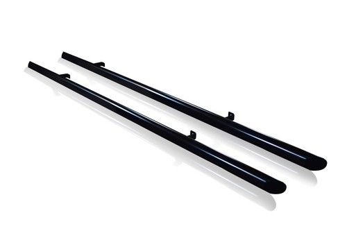 Black side bars with - side, down