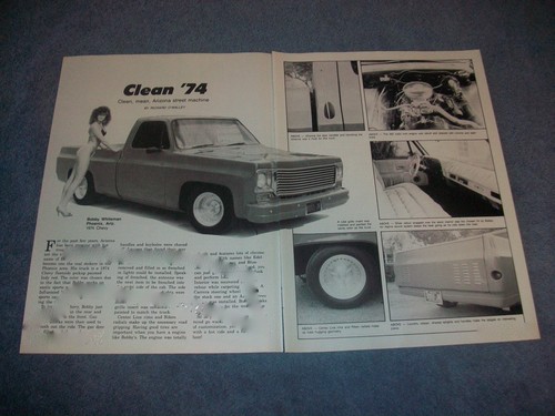 1974 chevy swb fleetside - c-10,