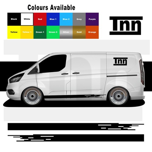 Side stripe stickers for ford - side,