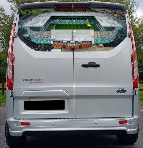 Tailgate wrap for - , transit