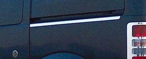 Chrome rear door rail - rear, trim