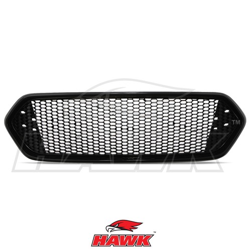 Debadged mesh grill - mesh, gloss